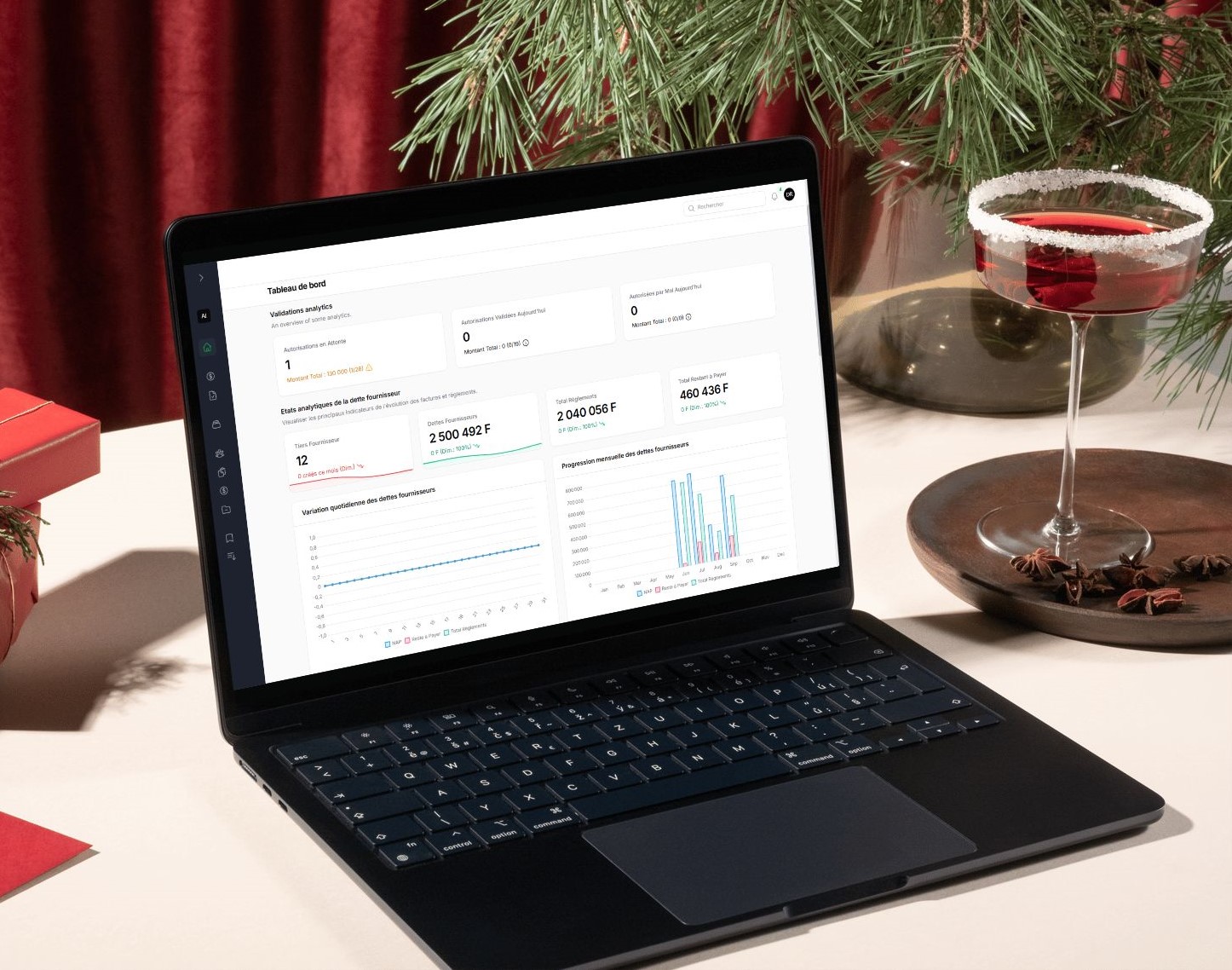 Dashboard Client & Fournisseur
